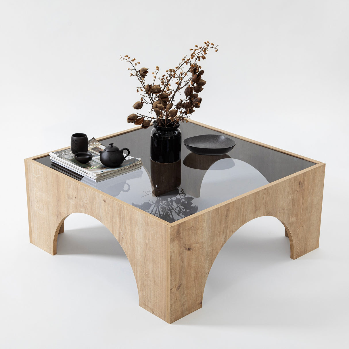 Mobilier Seine, 80x35 cm - Dark Grey
Oak