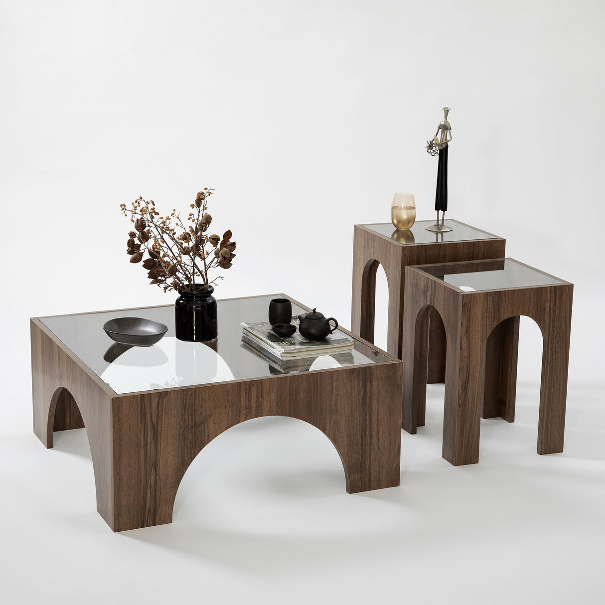 Mobilier Seine, 80x35 cm - Transparent
Walnut