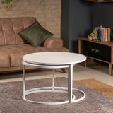 Mobilier Tambur, Oak Black - Alb, 80x80 cm - Alb