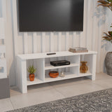 Mobilier TV cu rafturi Seref, Antracit, 120x30x47 cm - Alb