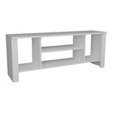 Mobilier TV cu rafturi Seref, Antracit, 120x30x47 cm - Alb