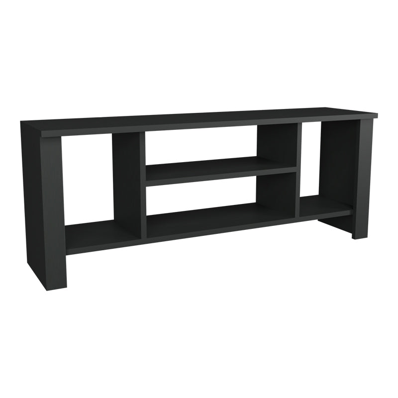 Mobilier TV cu rafturi Seref, Antracit, 120x30x47 cm - Antracit