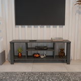 Mobilier TV cu rafturi Seref, Antracit, 120x30x47 cm - Antracit