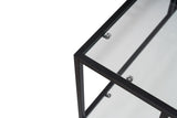 Mobilier Uranüs, 80x80 cm - Negru