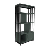 Mobilier Valero, Alb - Negru, 60x30 cm - Negru