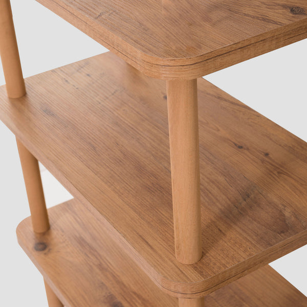 Mobilier Zen, Stejar - Negru, 180x35 cm