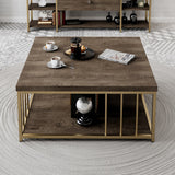 Mobilier Zenn, 90x90 cm - Walnut
Gold
