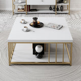 Mobilier Zenn, 90x90 cm - White
Gold