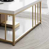 Mobilier Zenn, 90x90 cm - White
Gold