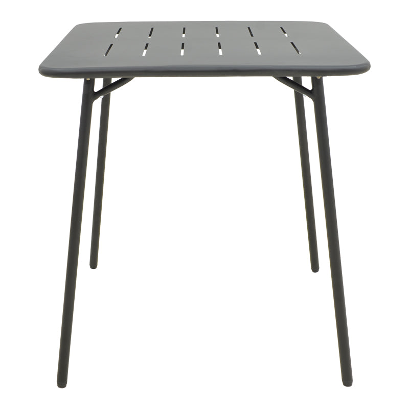 Moraja Deraby I set 3 piese negru metal, 70x70x73 cm