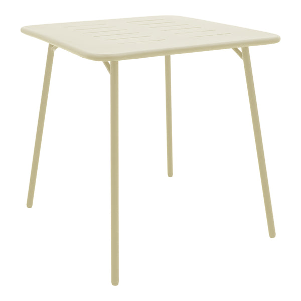 Moraja Federal set 3 piese crem metal, 70x70x73 cm
