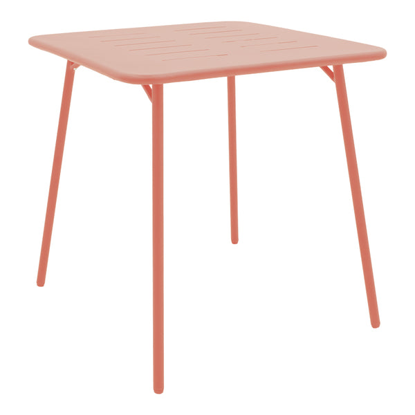 Moraja Federal set 3 piese terracotta metal, Teracotă, 70x70x73 cm
