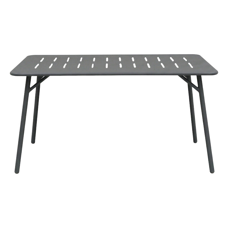 Moraja Federal set 5 piese negru metal, 140x80x72 cm