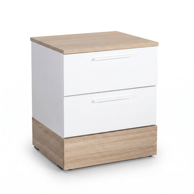 Noptiera Adore Base, 2 sertare, 45 x 52 x 40 cm