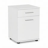 Noptiera Adore Trendline, Alb - Maro, 40x57x39 cm - Alb