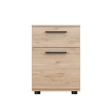 Noptiera Adore White, 2 sertare, Usa reversibila, Alb, 40x57x41 cm - Noptiera Adore White, 2 sertare, Usa reversibila, Alb, 40x57x41 cm