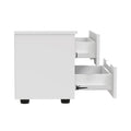 Noptiera Afina mdf Alb, lucios, 50x35x41 cm, perspectiva suplimentara