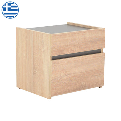 Noptiera Comcie Natural 50x42x45 cm