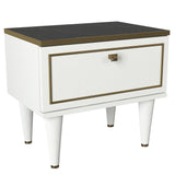 Noptiera Ela, Alb, 50x47,2x34,8 cm