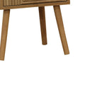Noptiera Historic cu 2 sertare lemn, Natural, 38x32x54 cm, perspectiva suplimentara