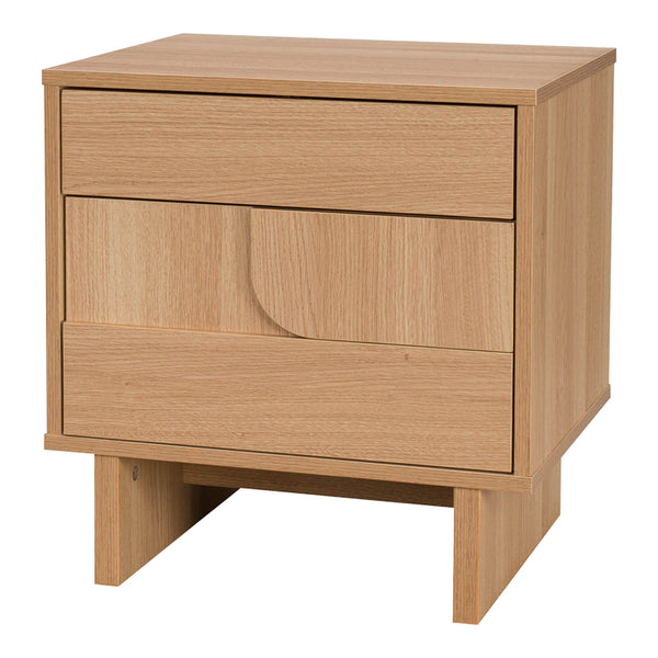 Noptiera Jenfia, MDF, Natural, 48x39x51 cm