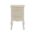 Noptiera Joliene, Alb, 40x34x64 cm, imagine suplimentara
