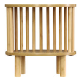 Noptiera Nodial, /Bambus, Natural, D40x40 cm