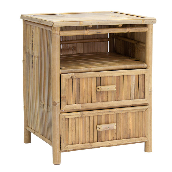 Noptiera Ofra Bamboo, Natur, 56x46x69 cm