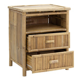 Noptiera Ofra Bamboo, Natur, 56x46x69 cm