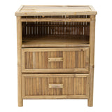 Noptiera Ofra Bamboo, Natur, 56x46x69 cm