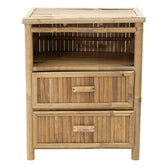 Noptiera Ofra Bamboo, Natur, 56x46x69 cm, detaliu produs