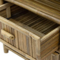 Noptiera Ofra Bamboo, Natur, 56x46x69 cm, perspectiva suplimentara