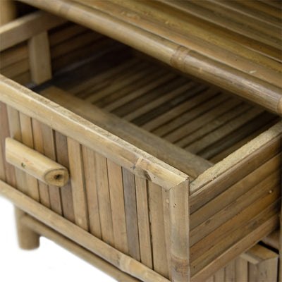 Noptiera Ofra Bamboo, Natur, 56x46x69 cm, perspectiva suplimentara
