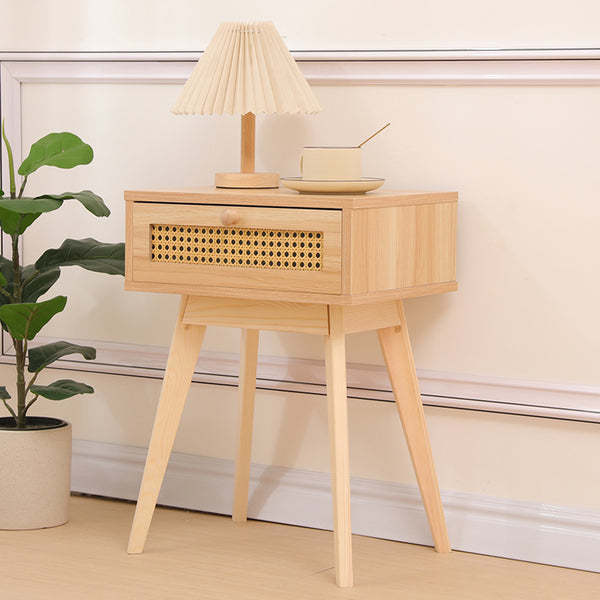 Noptiera Scandy, Natural, 48x36x55 cm