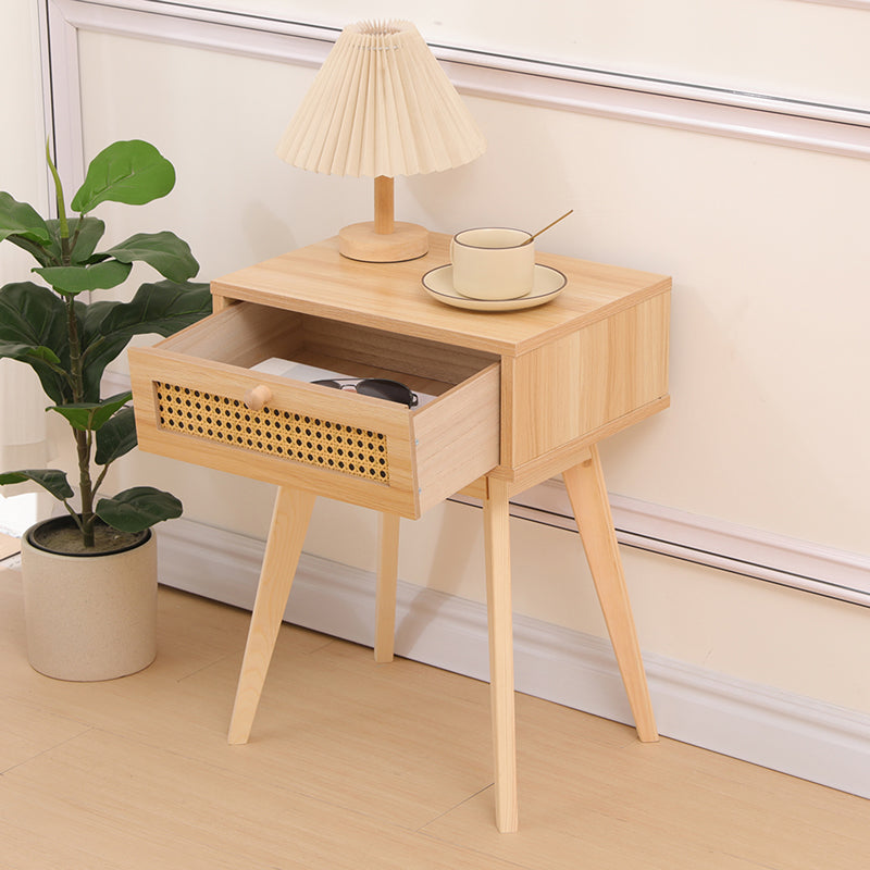 Noptiera Scandy, Natural, 48x36x55 cm