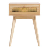 Noptiera Scandy, Natural, 48x36x55 cm