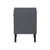 Noptieră Tuscany bedside masă sonoma-antracit 40x40x55cm