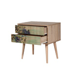 Noptiera Two - Nightstand 12, Stejar Sonoma, 61x40x60 cm