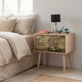 Noptiera Two - Nightstand 13, Stejar Sonoma, 61x40x60 cm