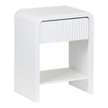Noptiera Zeplen Alb 40x30x53 cm