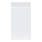 Noptiera Zeplen, Alb, 40x30x53 cm, perspectiva suplimentara