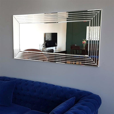 Oglindă A305Y, Argint, 3x65x130 cm