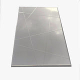 Oglindă A331D, Argint, 3x130x62 cm