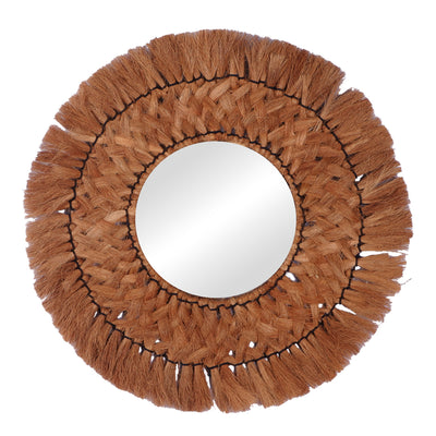Oglinda Ailan Boho Natural 60x60 cm