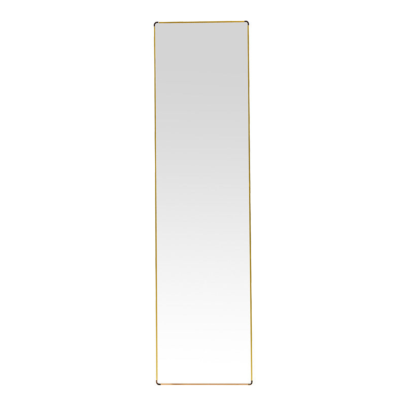 Oglinda eleganta aluminiu Moira, Aluminiu, Negru, 40x28x150 cm - Auriu