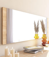 Oglindă Azus - Natural, Natural, 2x120x40 cm