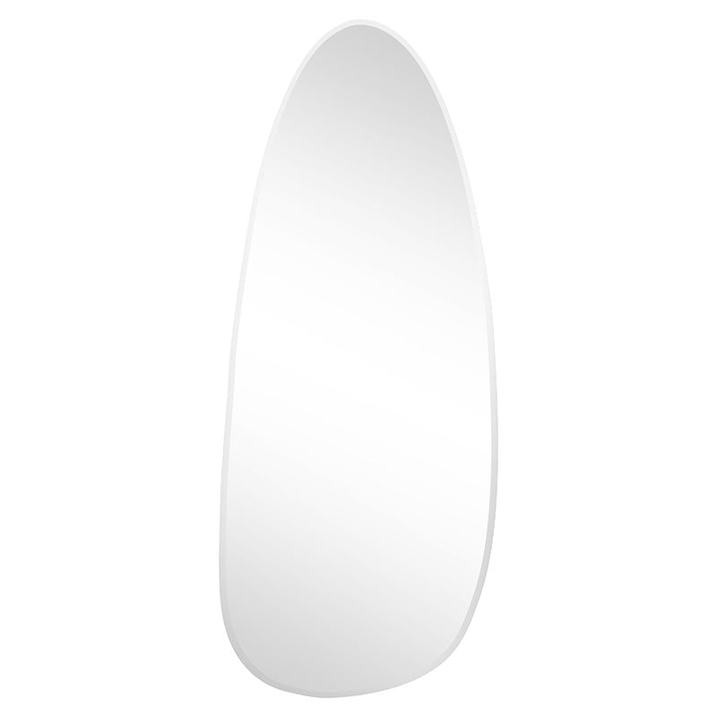 Oglinda de perete Irregular 3, Alb, 50x120 cm, imagine suplimentara