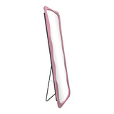 Oglinda de podea Lezour, Catifea, 50x170 cm - Roz