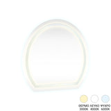 Oglinda decorativa Enira, 59.5x2.8x59.5 cm Pakoworld, imagine principala produs, Oglinda Decorativa, dimensiuni 59.5 2.8 59.5 cm