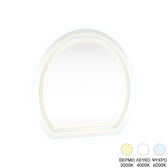 Oglinda decorativa Enira, 59.5x2.8x59.5 cm Pakoworld, imagine principala produs, Oglinda Decorativa, dimensiuni 59.5 2.8 59.5 cm